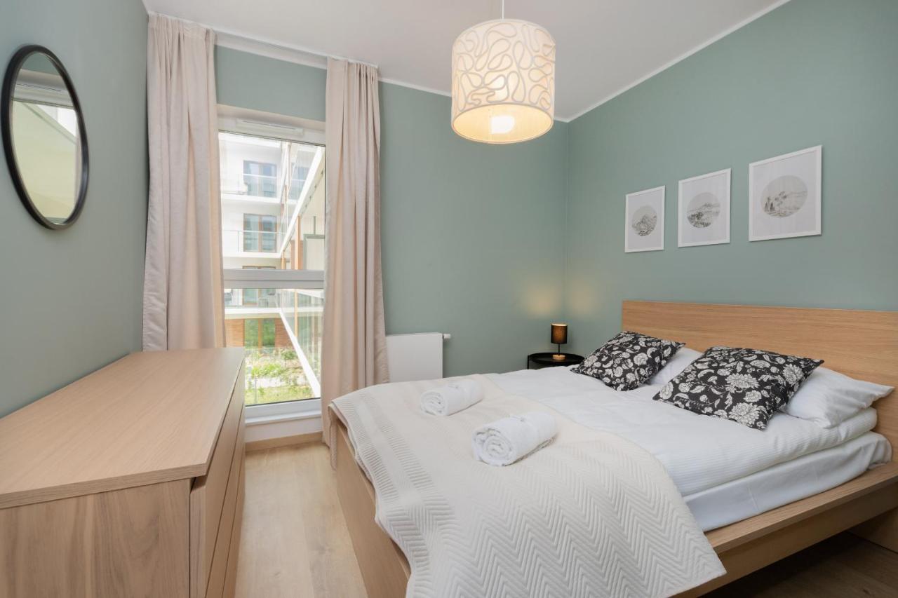 Bright & Stylish Apartment With Balcony 1,5 Km To Gdansk Main City By Noclegi Renters מראה חיצוני תמונה