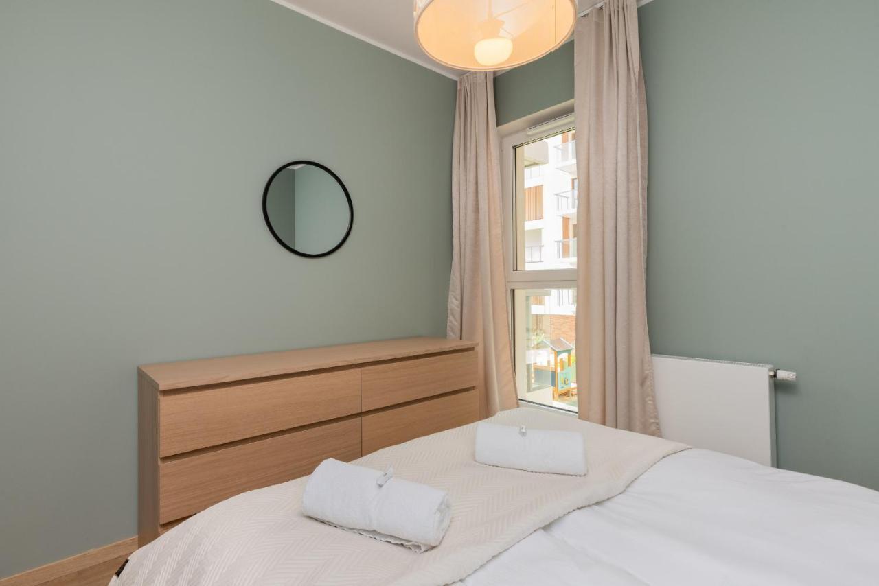 Bright & Stylish Apartment With Balcony 1,5 Km To Gdansk Main City By Noclegi Renters מראה חיצוני תמונה
