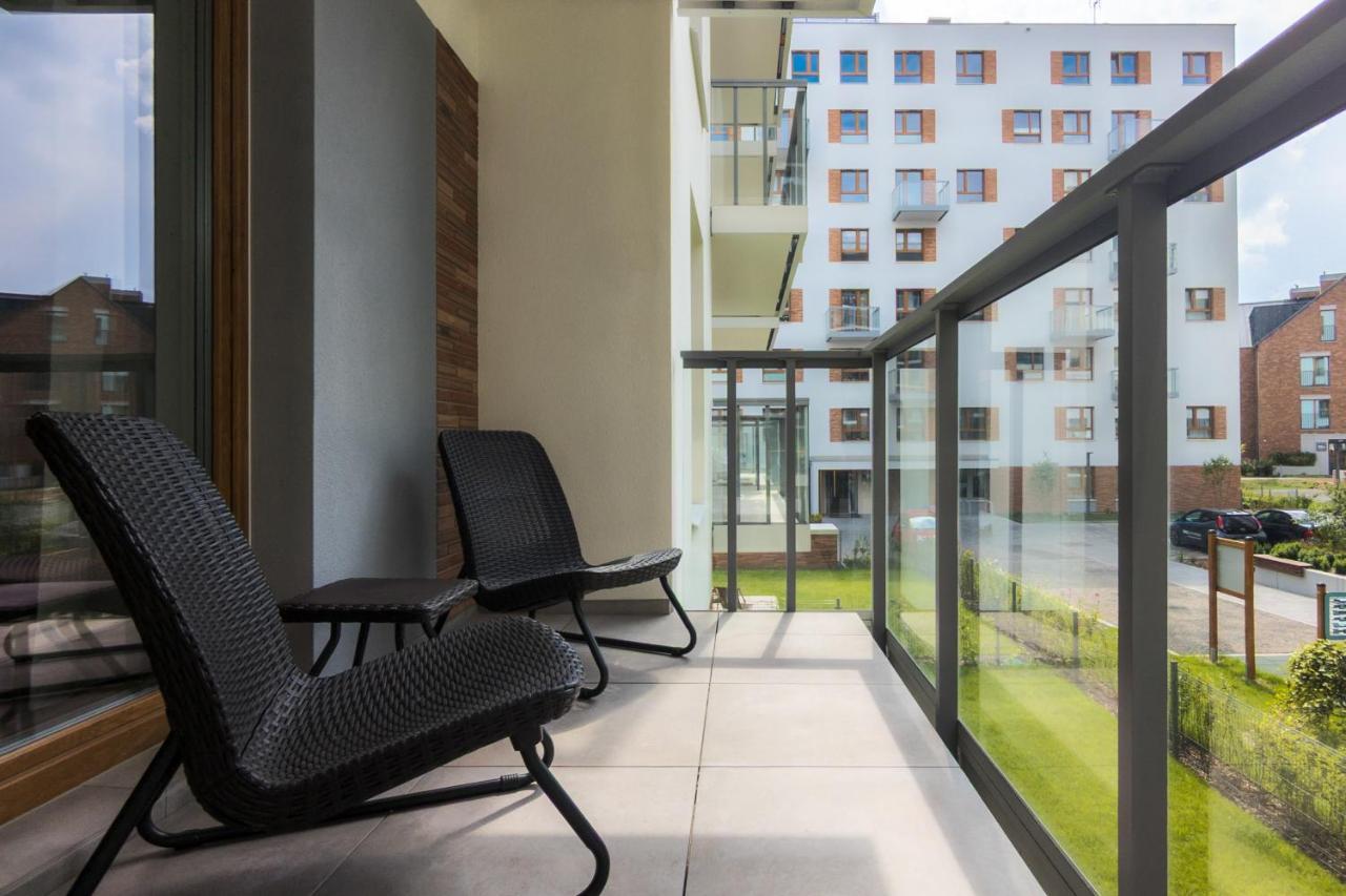 Bright & Stylish Apartment With Balcony 1,5 Km To Gdansk Main City By Noclegi Renters מראה חיצוני תמונה